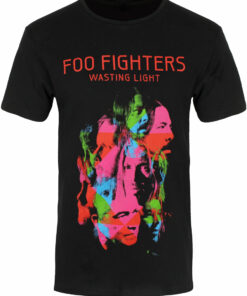 Foo Fighters Wasting Light Mens Black T Shirt 1