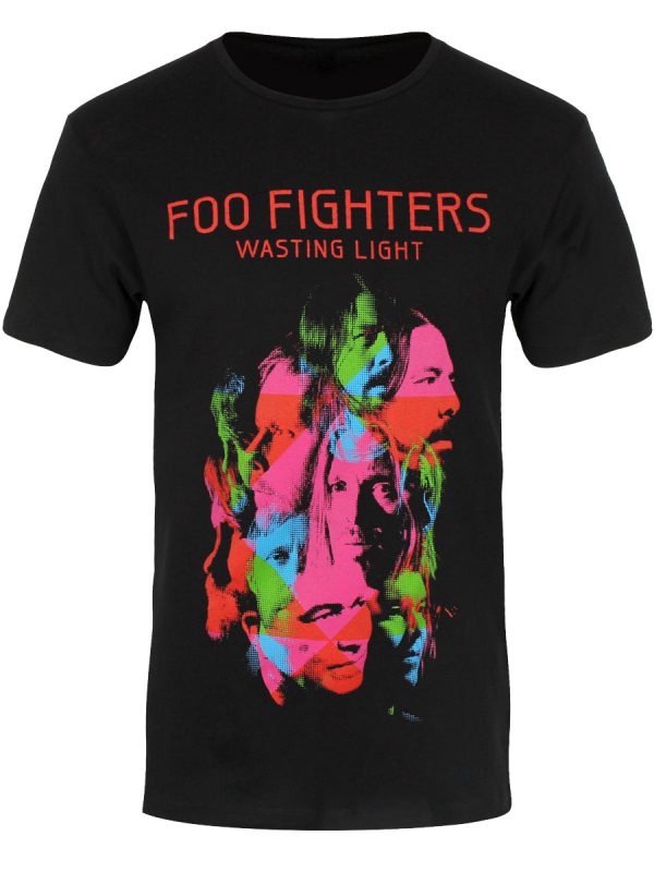 Foo Fighters Wasting Light Men’s Black T-Shirt