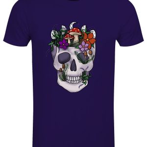 Foraging Skull Men’s Purple T-Shirt