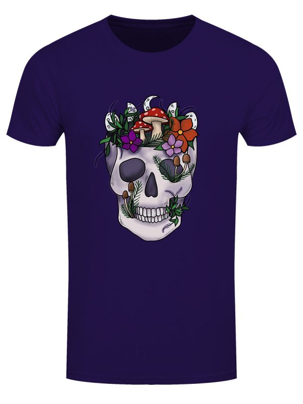 Foraging Skull Men’s Purple T-Shirt
