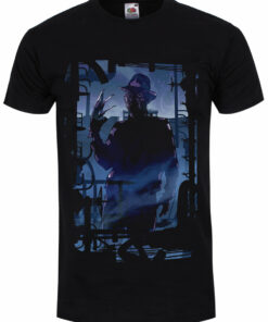 Freddy Silhouette Mens Black T Shirt 1