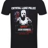 Friday The 13th Mug Shot Men’s Black T-Shirt