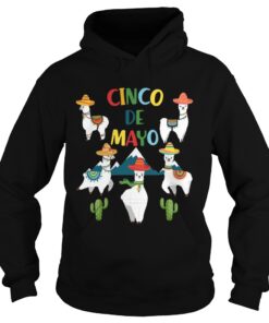 Funny Cinco De Mayo Llama Men Women T shirt 2