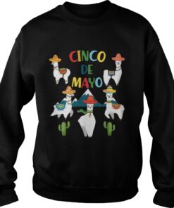 Funny Cinco De Mayo Llama Men Women T shirt 3