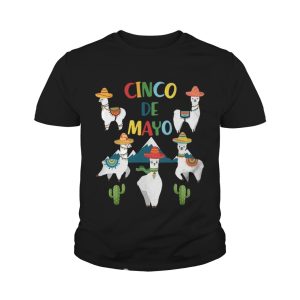 Funny Cinco De Mayo Llama Men Women T shirt 4