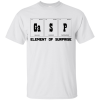 GaSP The Elements of Surprise Periodic Table T-Shirt