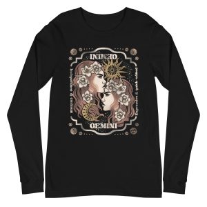 Gemini Zodiac Long Sleeve Shirt