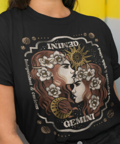 Gemini Zodiac T-Shirt 1 Gemini Zodiac T Shirt 2