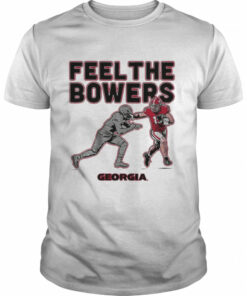 Georgia Bulldogs Brock Bowers Feel The Bowers shirt 1