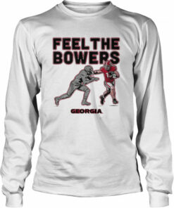 Georgia Bulldogs Brock Bowers Feel The Bowers shirt 2 Georgia Bulldogs Brock Bowers Feel The Bowers shirt 3