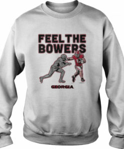 Georgia Bulldogs Brock Bowers Feel The Bowers shirt 3 Georgia Bulldogs Brock Bowers Feel The Bowers shirt 4