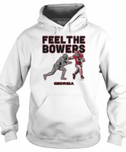 Georgia Bulldogs Brock Bowers Feel The Bowers shirt 4 Georgia Bulldogs Brock Bowers Feel The Bowers shirt 5