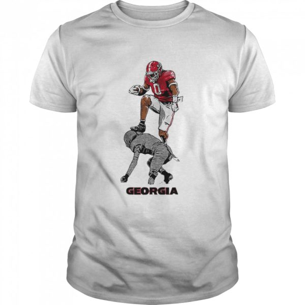 Georgia Bulldogs Darnell Washington The Hurdle shirt