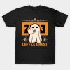 Ghost Coffee 2023 Funny Halloween T-Shirt