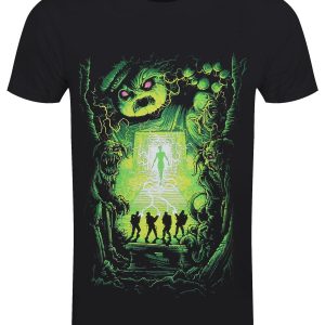 Ghostbusters Dan Mumford Mens Black T Shirt 1