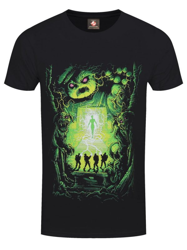 Ghostbusters Dan Mumford Men’s Black T-Shirt