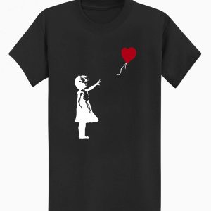 Girl Heart Balloon Men’s T-shirt