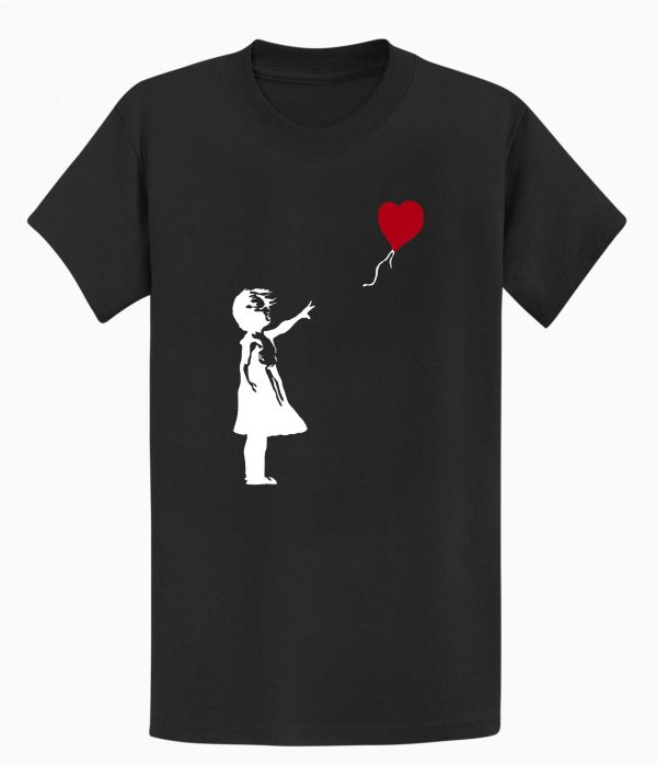 Girl Heart Balloon Men’s T-shirt