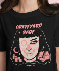 Graveyard Babe T Shirt 1
