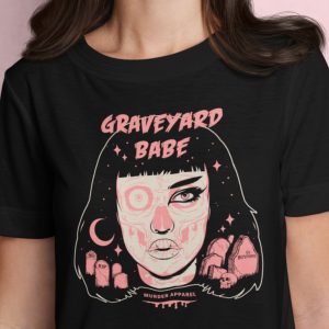 Graveyard Babe T Shirt 1