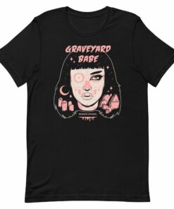 Graveyard Babe T-Shirt 1 Graveyard Babe T Shirt 2
