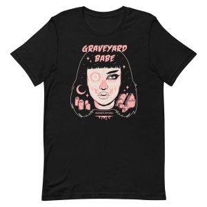 Graveyard Babe T Shirt 2