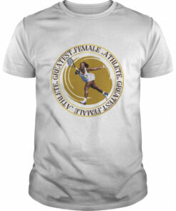 Greatest Female Athlete Serena Williams shirt 1