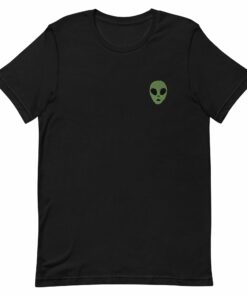 Green Alien T-Shirt 1 Green Alien T Shirt 2