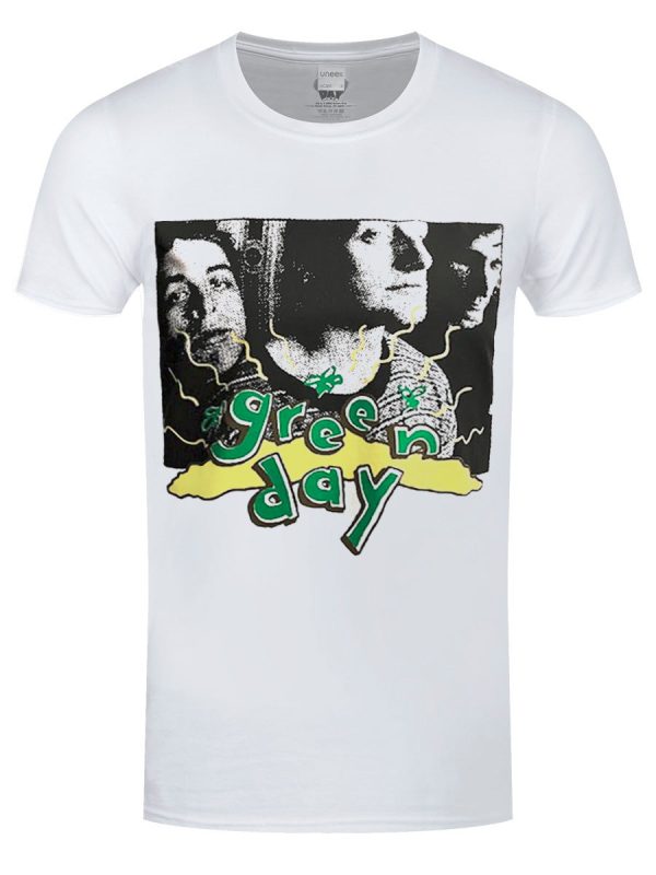 Green Day Dookie Photo Men’s White T-Shirt