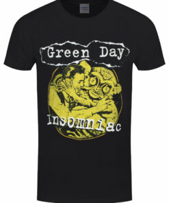 Green Day Free Hugs Mens Black T Shirt 1