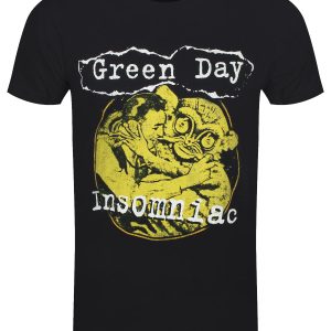 Green Day Free Hugs Men’s Black T-Shirt