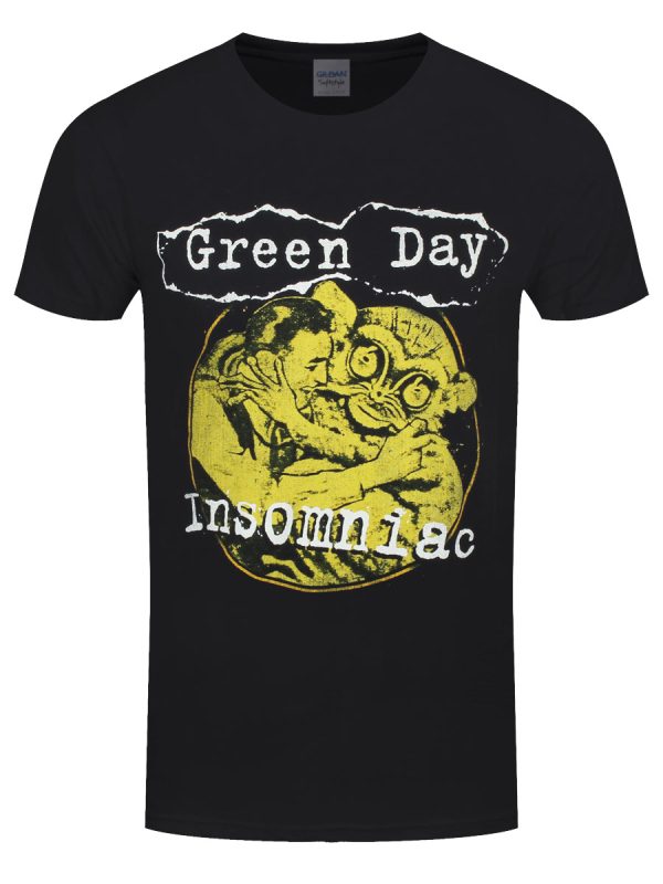 Green Day Free Hugs Men’s Black T-Shirt