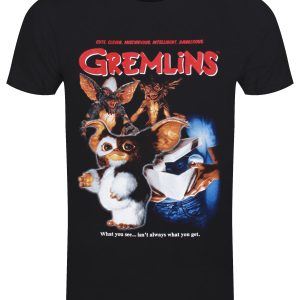 Gremlins Homeage Style Mens Black T shirt 1