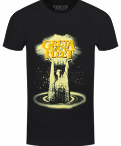 Greta Van Fleet Cinematic Lights Mens Black T Shirt 1
