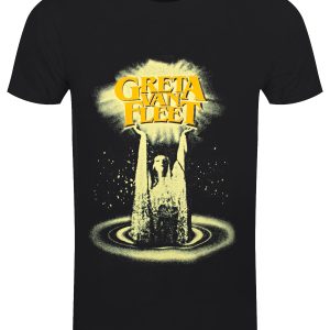 Greta Van Fleet Cinematic Lights Men’s Black T-Shirt