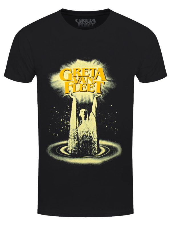 Greta Van Fleet Cinematic Lights Men’s Black T-Shirt