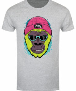 Grindstore Gorilla Mens Grey T Shirt 1