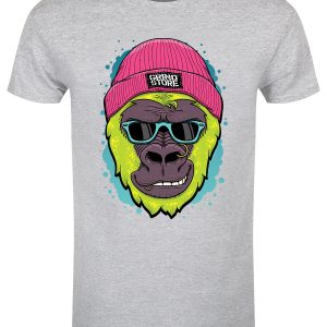 Grindstore Gorilla Men’s Grey T-Shirt