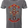 Guns N Roses Appetite For Destruction Men’s Burnout T-Shirt