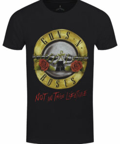 Guns N Roses Not In This Lifetime Tour Mens Black T Shirt 1