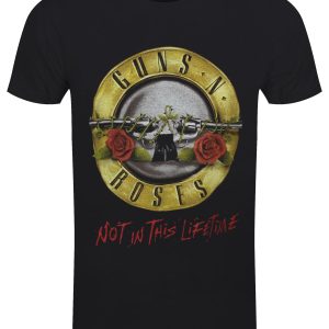 Guns N Roses Not In This Lifetime Tour Mens Black T Shirt 1