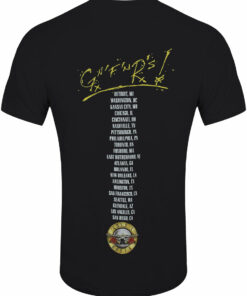 Guns N Roses Not In This Lifetime Tour Mens Black T-Shirt 1 Guns N Roses Not In This Lifetime Tour Mens Black T Shirt 2