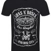 Guns N Roses Paradise City Men’s Black T-Shirt
