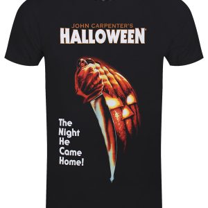 Halloween Film Poster Mens Black T Shirt 1