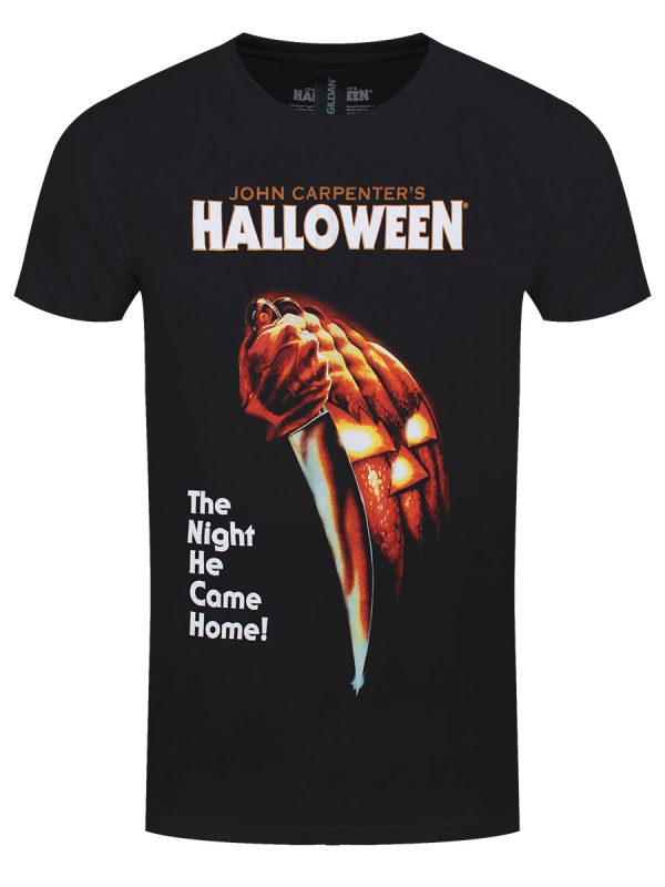 Halloween Film Poster Men’s Black T-Shirt