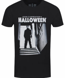 Halloween Stairs Mens Black T Shirt 1