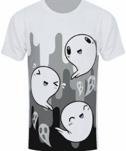 Happy Spooks Mens White Sub Shirt 1