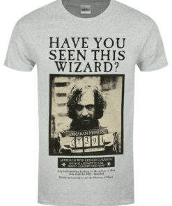 Harry Potter Sirius Black Poster Mens Heather Grey T Shirt 1