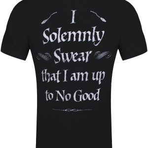 Harry Potter Solemnly Swear Men’s Black T-Shirt