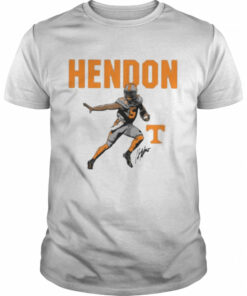 Hendon Hooker Tennessee Volunteers signature pose shirt 1